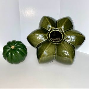 Royal Haeger Vase Restaurant Home Decor, Drk Green